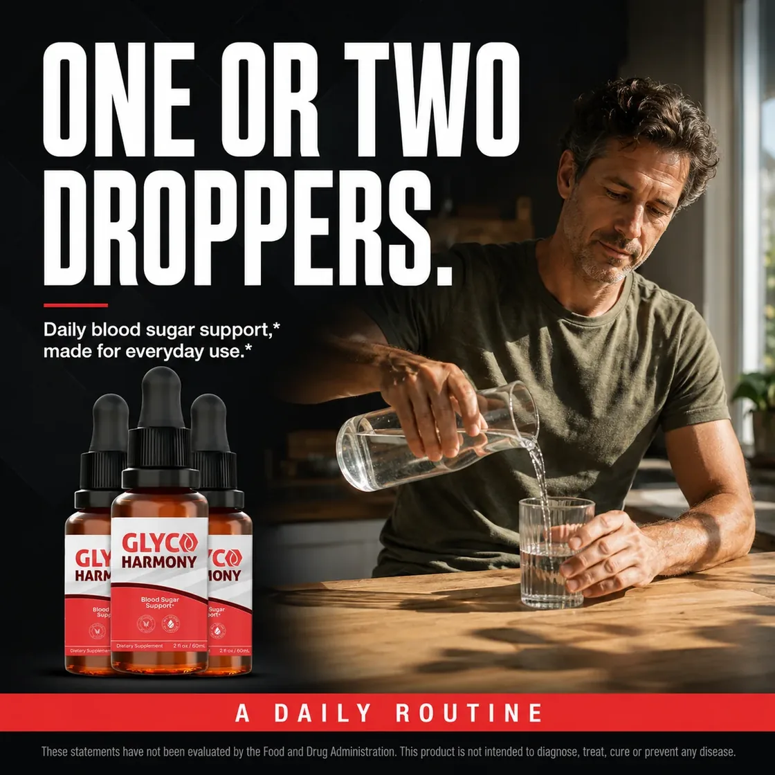 Glyco Harmony daily blood sugar support lifestyle panel